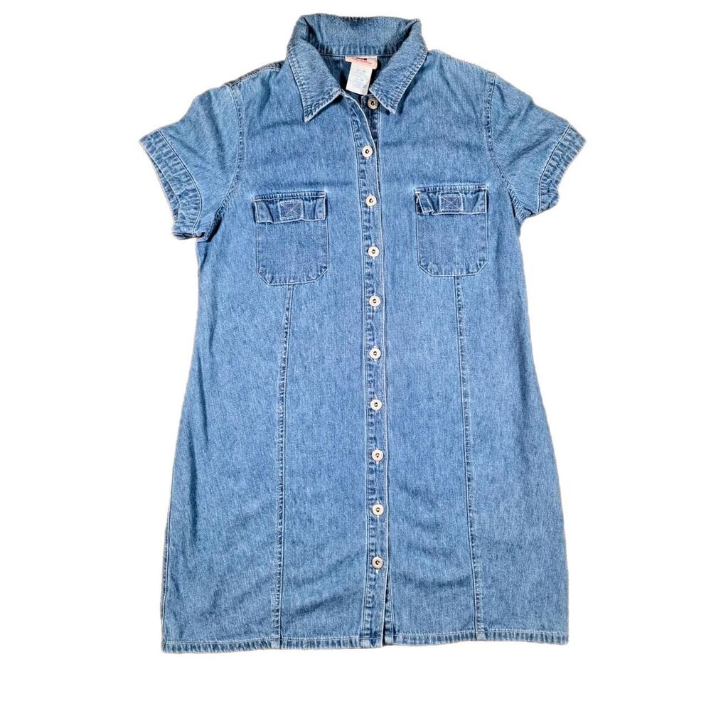Vintage Faded Glory Denim Mini Dress